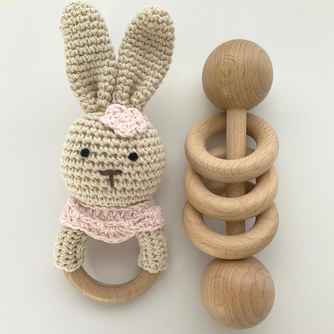 Crochet best sale bunny rattle